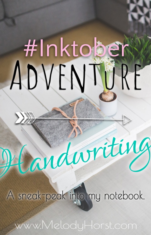 Inktober Adventure Handwriting