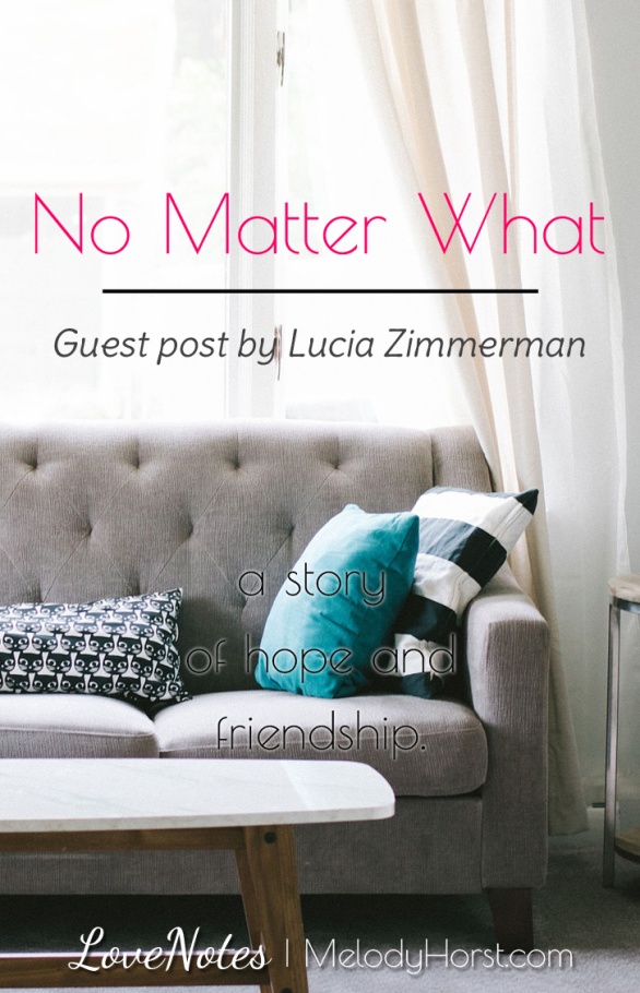 no matter what -a story of hope and friendship